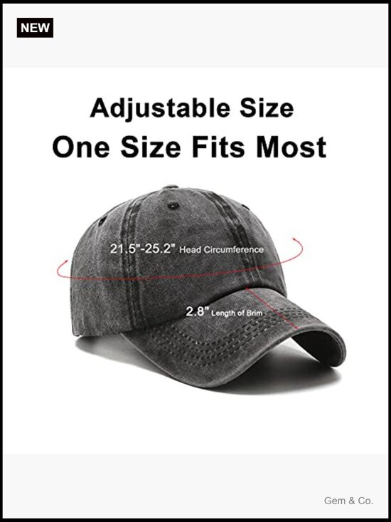 Vintage Washed Distressed Baseball Cap Unstructured Dad Hat Adjustable main image 5